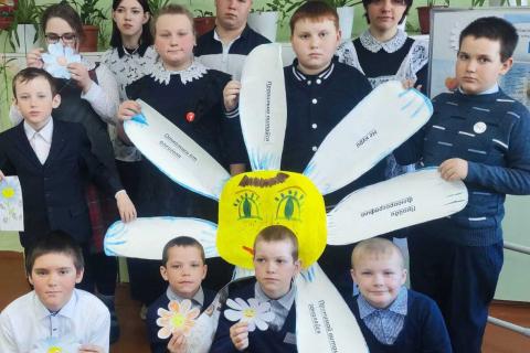 Мерприятие в рамках месячника в Хайтинской школе (Усольский район)